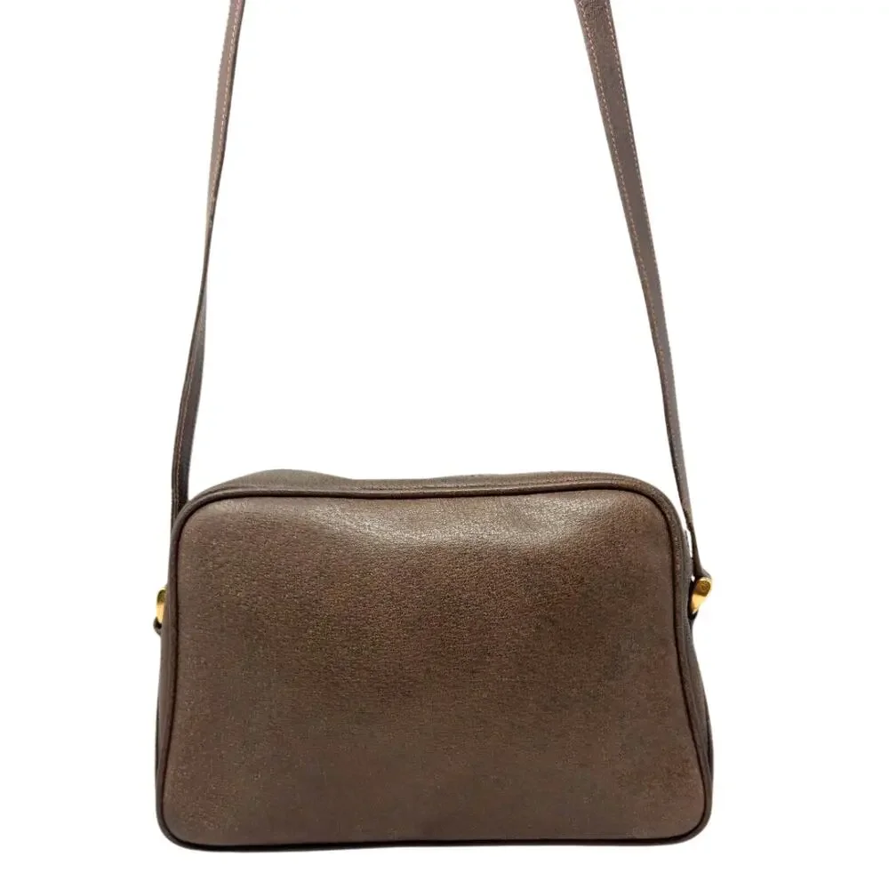 Gucci Bag Crossbody Clutch Wallet Ophidia Marmont Brown Leather GG Red Green - Picture 8 of 13